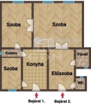 Budapest VIII. kerület Lakás (téglaépítésű)