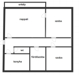 Zalaegerszeg Lakás (csúsztatott zsalu)