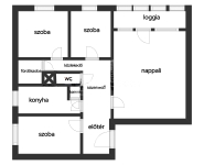 Budapest XXI. kerület Lakás (csúsztatott zsalu)